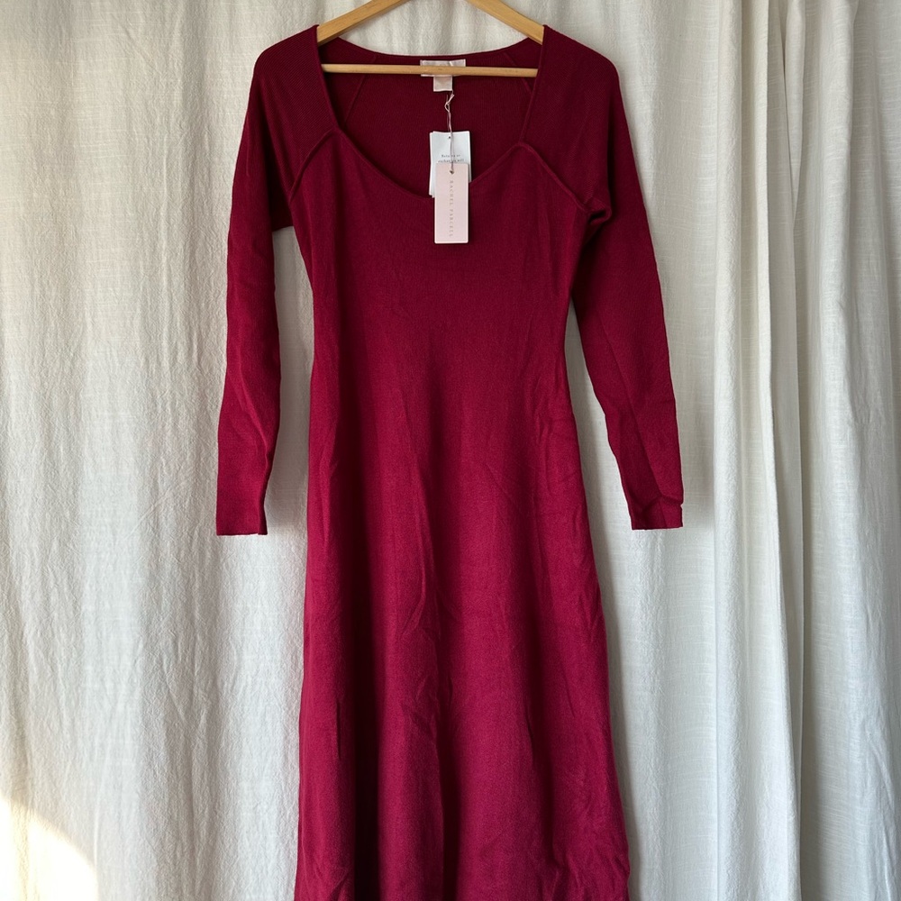 Rachel Parcell Long Sleeve Sweater Dress